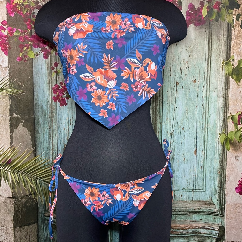 NWOT 2 pcs strapless set bikini - Picture 5 of 9